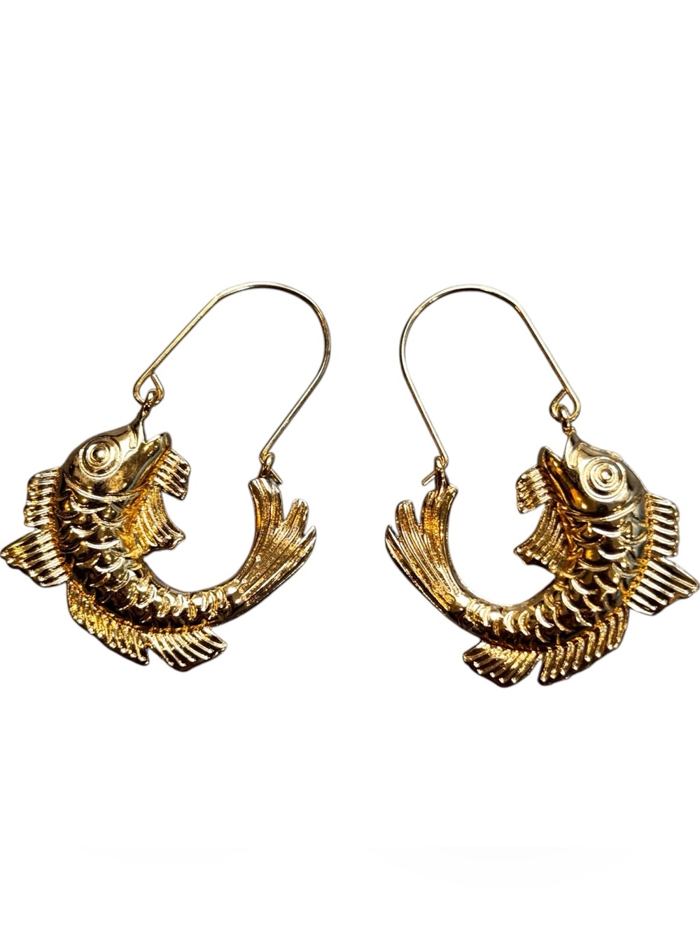 Koi fish Gold earrings